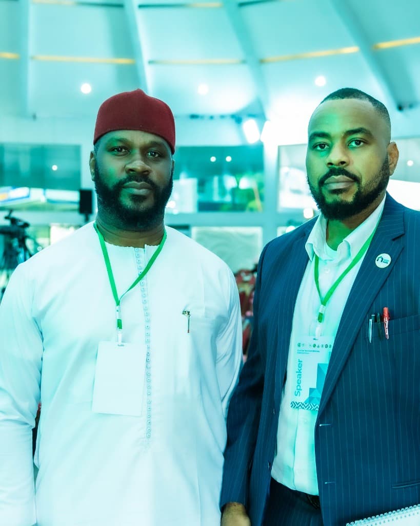 ORIPA representatives networking at a professional event
